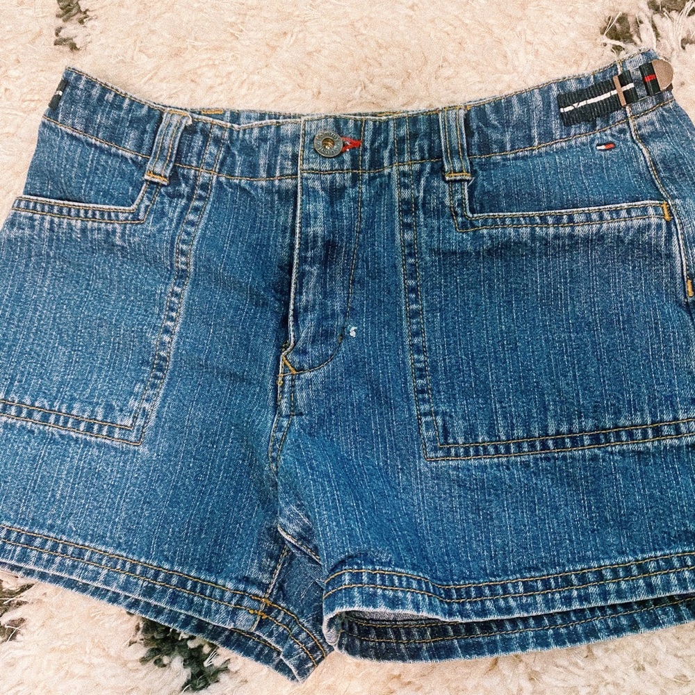 rare vintage tommy hilfiger shorts
